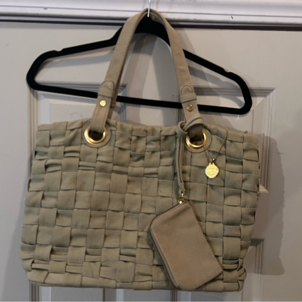 Big Budda Light Brown Canvas Tote